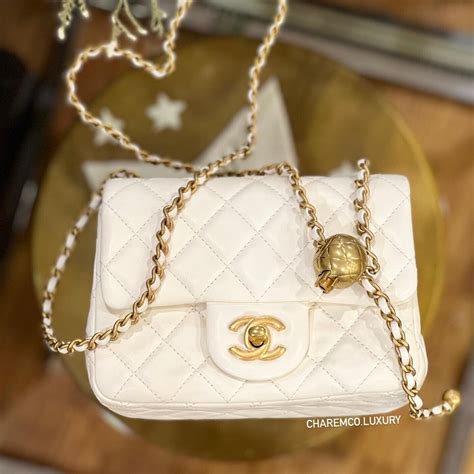 gold chanel mini bag